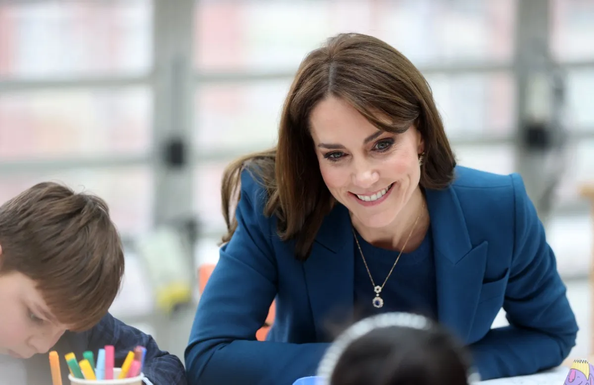 كيت ميدلتون Britain's Catherine, Princess of Wales في لندن (مصدر الصورة: Ian Vogler / POOL / AFP)