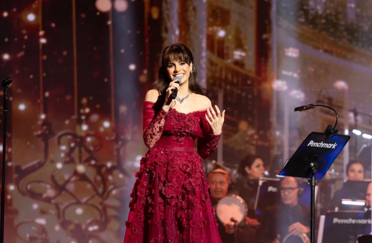 آمال ماهر - الصورة من الشركة المنظمة للحفل