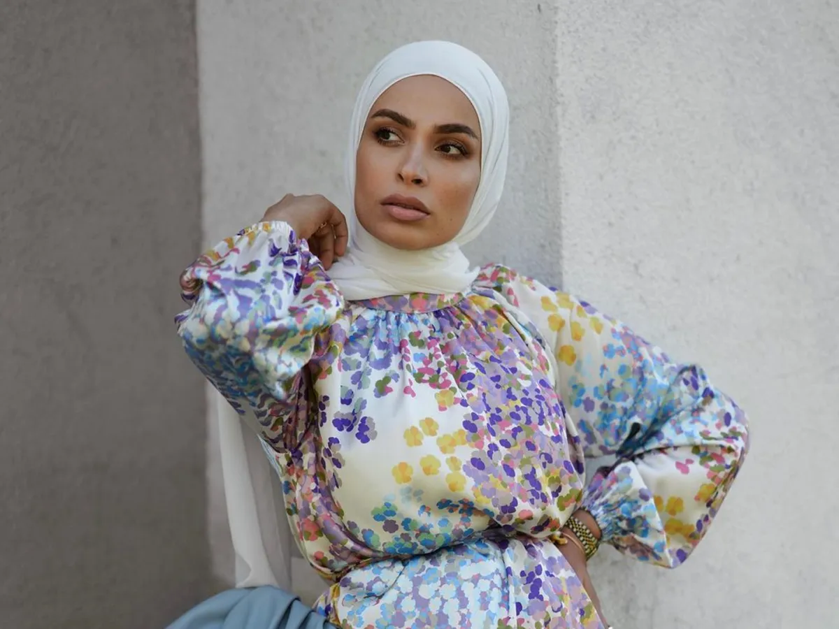 سمر شاكر - الصورة من حساب مدونة الموضة على إنستغرام