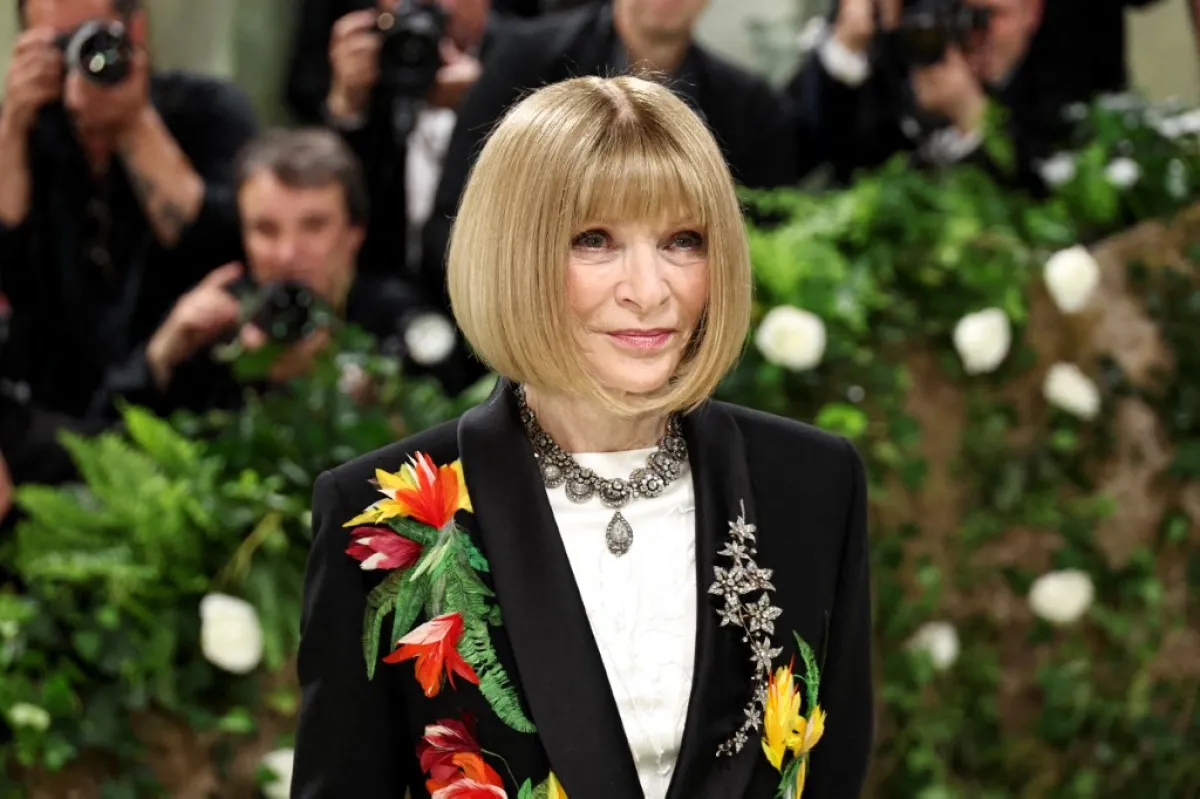 آنا وينتور Anna Wintour في حفل ميت غالا 2024 (مصدر الصورة:  Jamie McCarthy / GETTY IMAGES NORTH AMERICA / Getty Images via AFP)