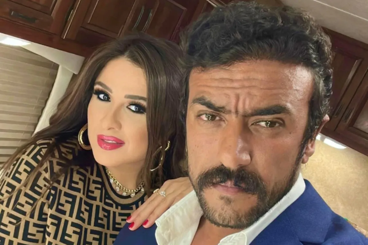 ياسمين عبدالعزيز وأحمد العوضي- الصورة من الصفحة الرسمية للفنان أحمد العوضي على "فيسبوك"