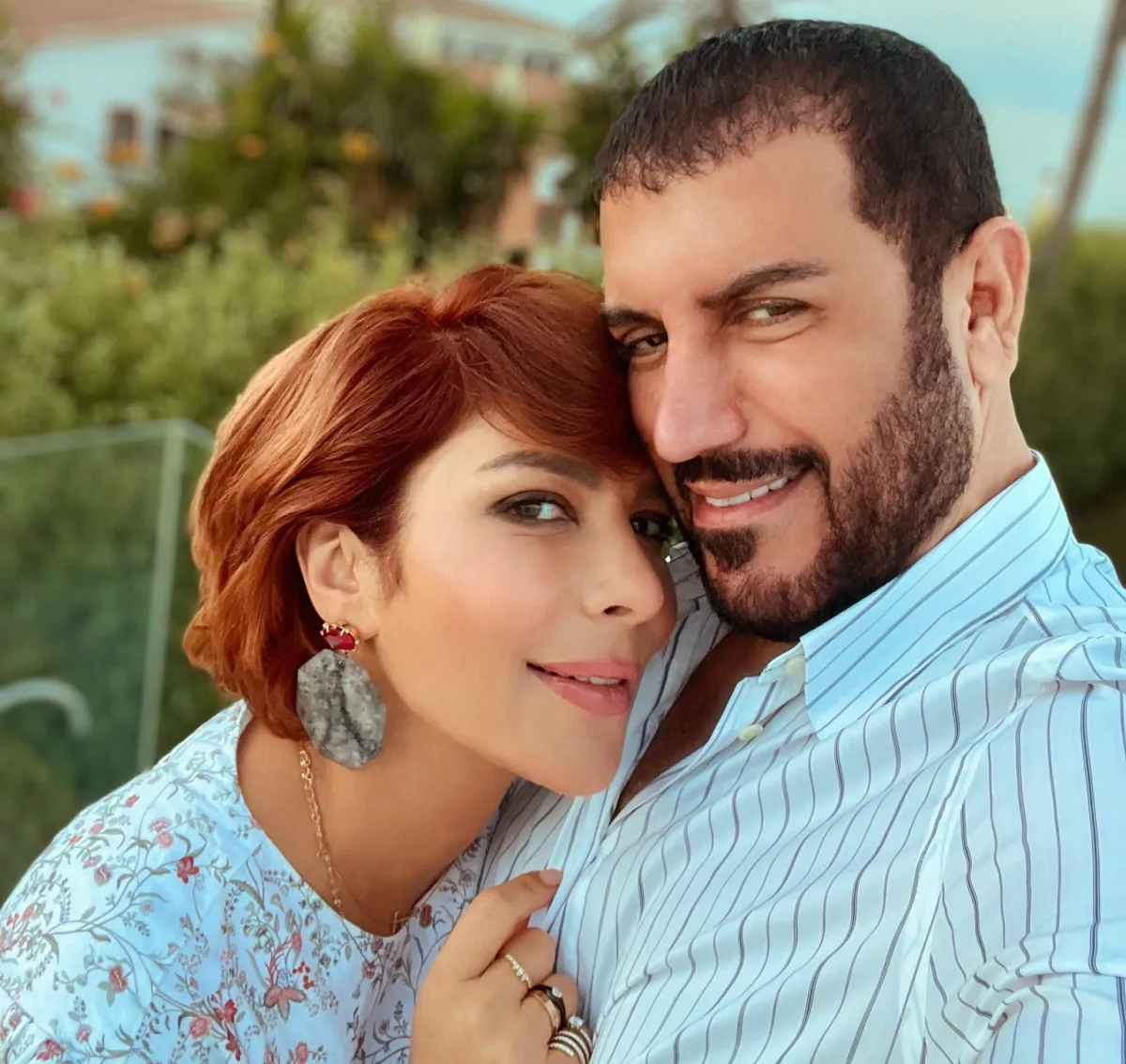 أصالة وفائق حسن - الصورة من حساب أصالة على انستغرام