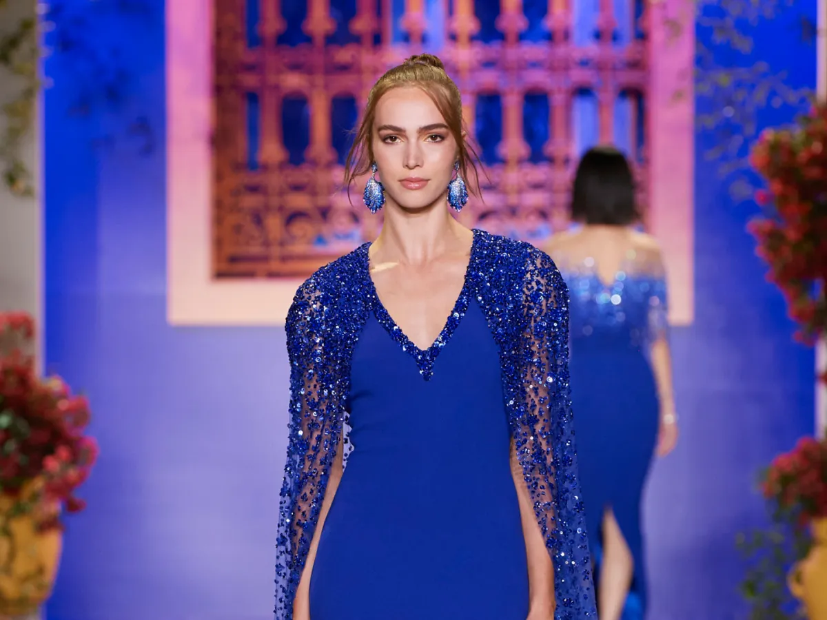 فستان من باميلا رولاند Pamella Roland - الصورة من Launchmetrics/Spotlight ©