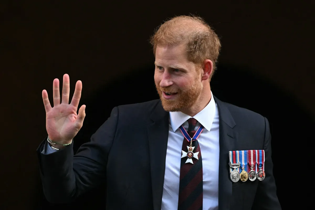 الأمير هاري Prince Harry في لندن (مصدر الصورة: JUSTIN TALLIS / AFP)
