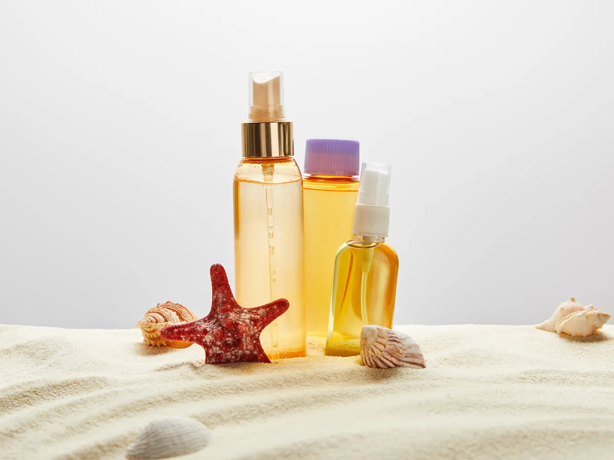 زيت تسمير البشرة