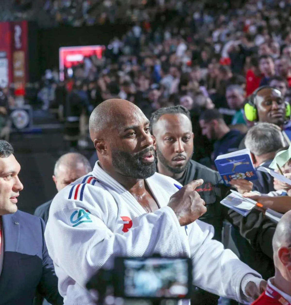 نجوم العالم يشاركون في مونديال الجودو- الصورة من وام