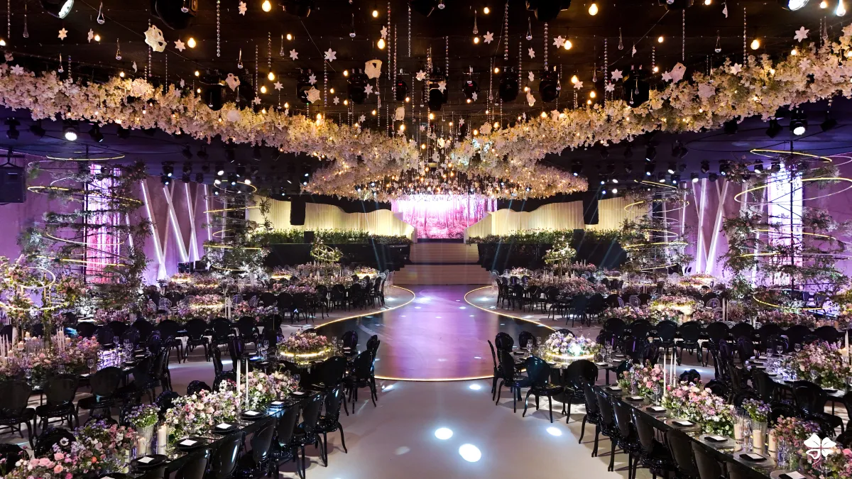 ديكور فخم في العرس