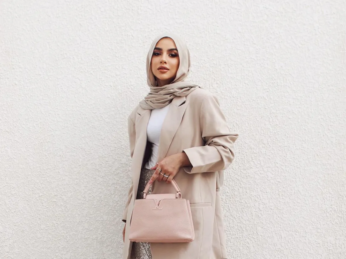 سهى طه - الصورة من حساب مدونة الموضة على إنستغرام