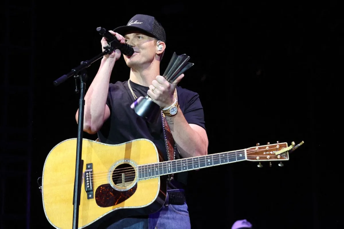 باركر ماكولوم Parker McCollum  في حفل ACM (مصدر الصورة: Richard Rodriguez / GETTY IMAGES NORTH AMERICA / Getty Images via AFP)