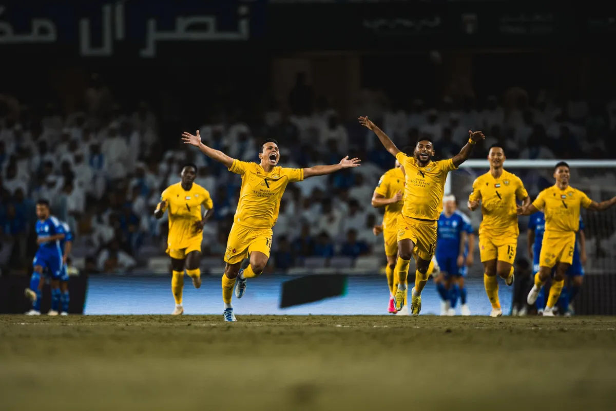 فوز نادي الوصل الإماراتي- مصدر الصورة حساب الاتحاد الإماراتي لكرة القدم على منصة إكس