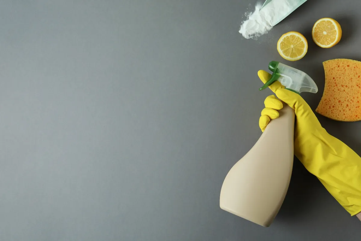منظفات مستخدمة في أعمال المنزل