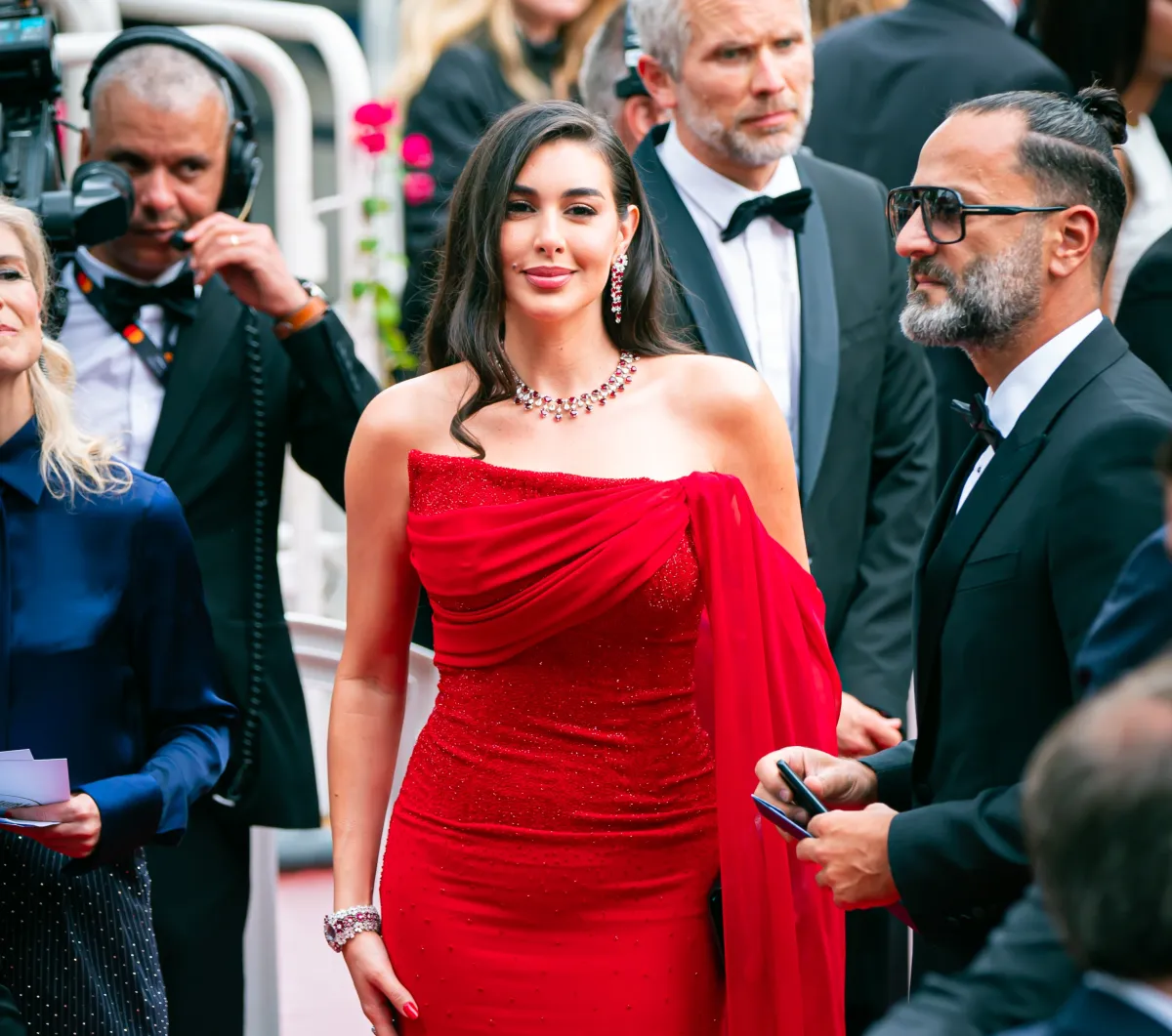 باسمين صبري من مهرجان كان - تصوير يوسف بوهوش