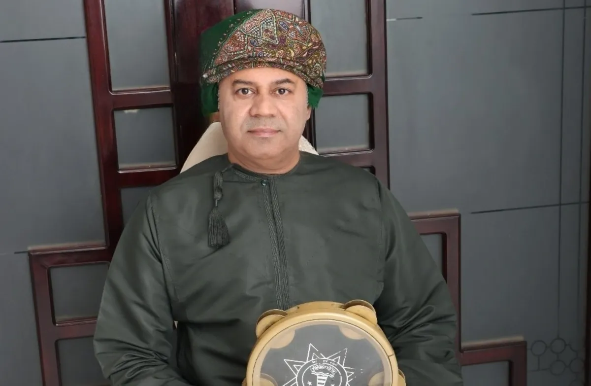 عازف الإيقاع طلال السيابي- الصورة خاص سيدتي