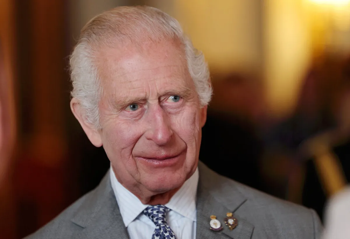 الملك تشارلز King Charles في قصر باكنغهام (مصدر الصورة: Chris Jackson / POOL / AFP)