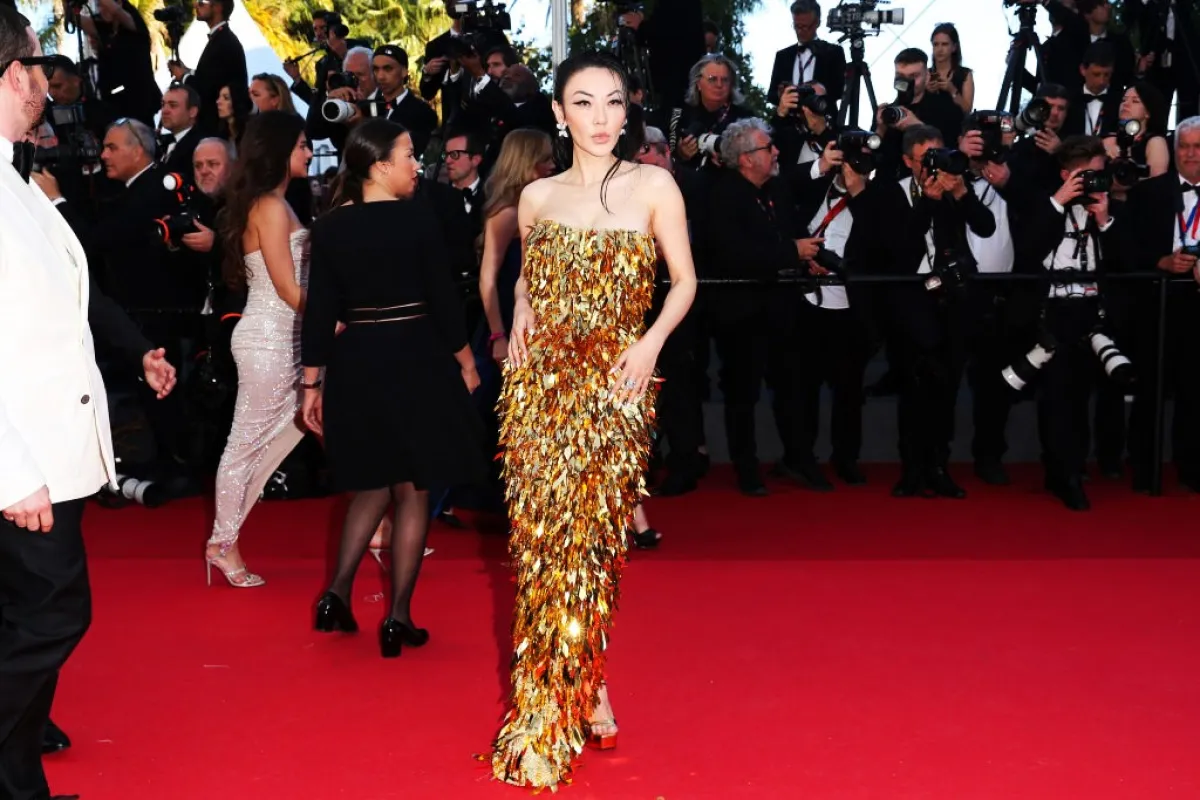 جيسيكا وانغ في مهرجان كان السينمائي 2024 (مصدر الصورة :Gisela Schober/Getty Images ) 