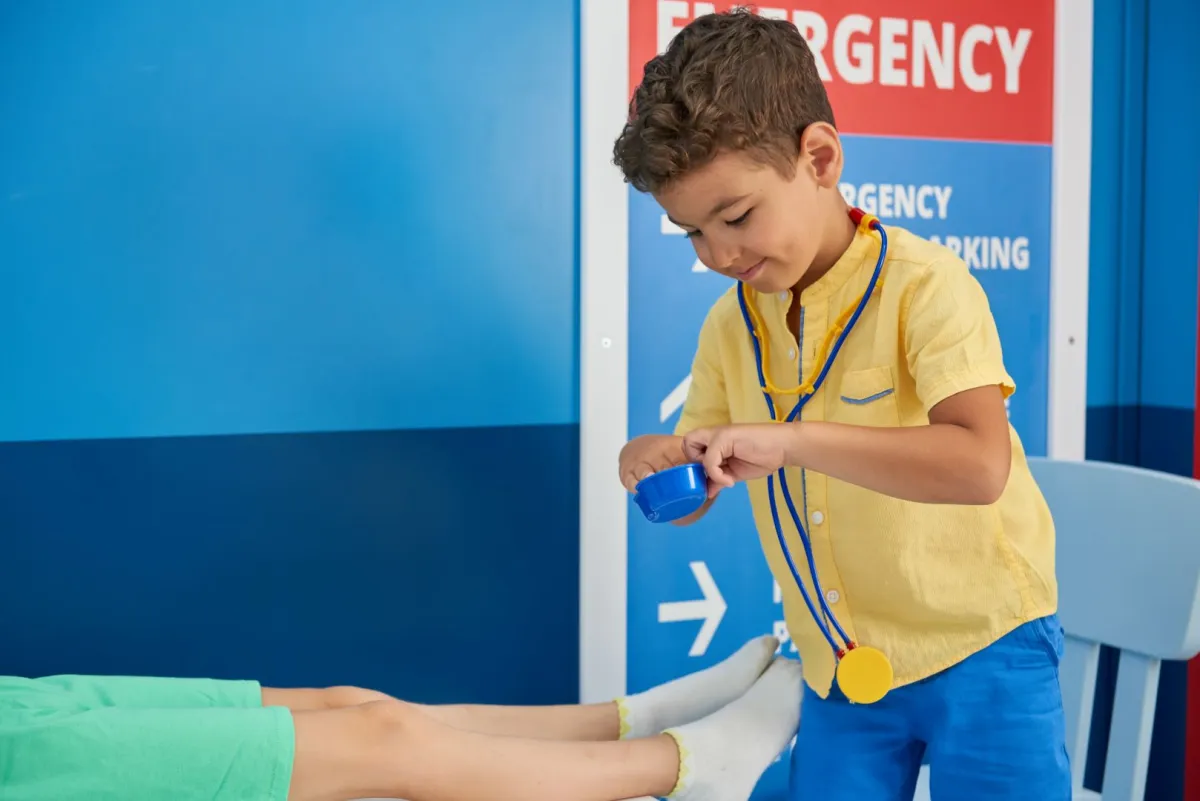 صورة المسعف الصغير