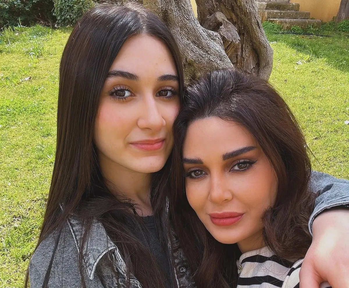 سيرين عبد النور وابنتها تاليا- الصورة من حساب سيرين على إنستغرام