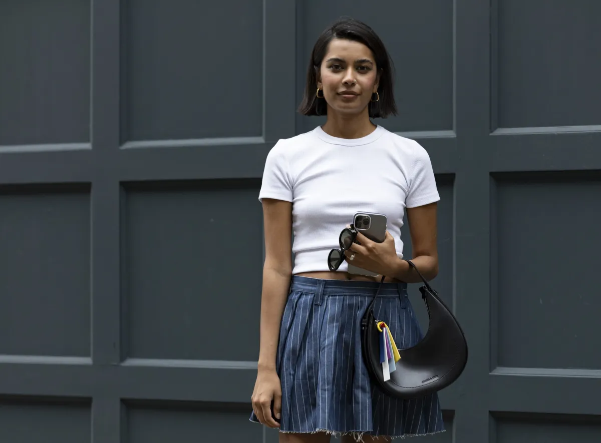 إطلالة ستريت ستايل من نيويورك- الصورة من Launchmetrics/Spotlight ©