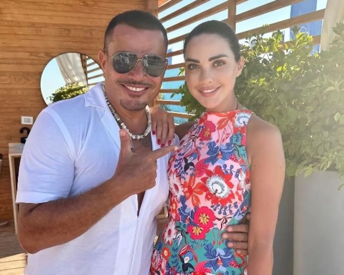 داليدا خليل وعمرو دياب - الصورة من حسابها على انستغرام