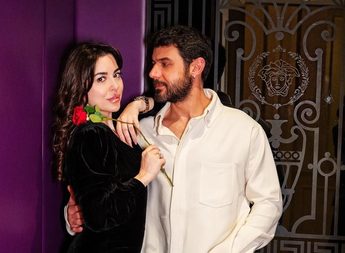 سارة ابي كنعان وزوجها وسام فارس- الصورة من حسابها على انستغرام