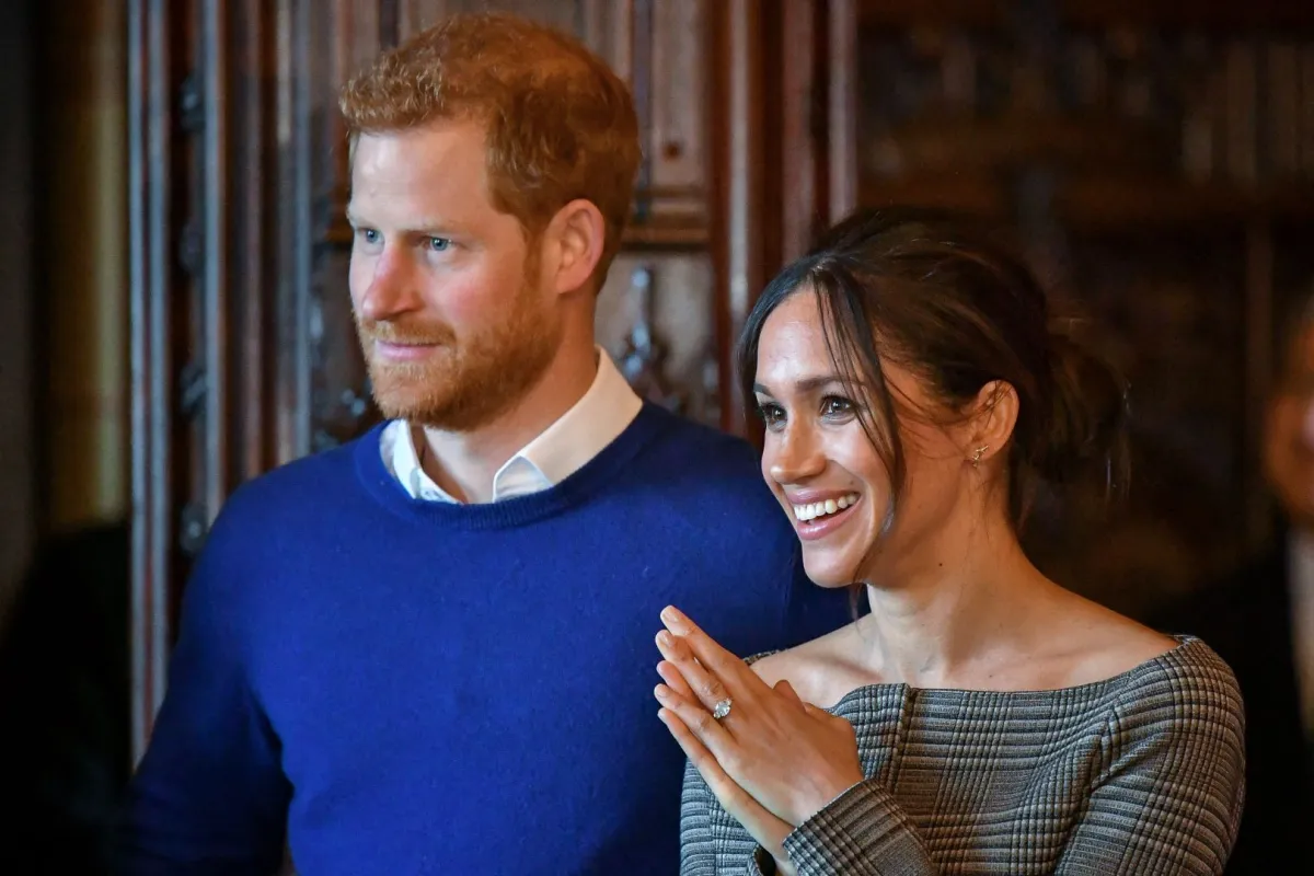 الأمير هاري وميغان ماركل خلال زيارة إلى قلعة كارديف في كارديف جنوب ويلز (Prince Harry and Meghan Markle during a visit at Cardiff Castle in Cardiff, south Wales). مصدر الصورة: Ben Birchall / POOL / AFP