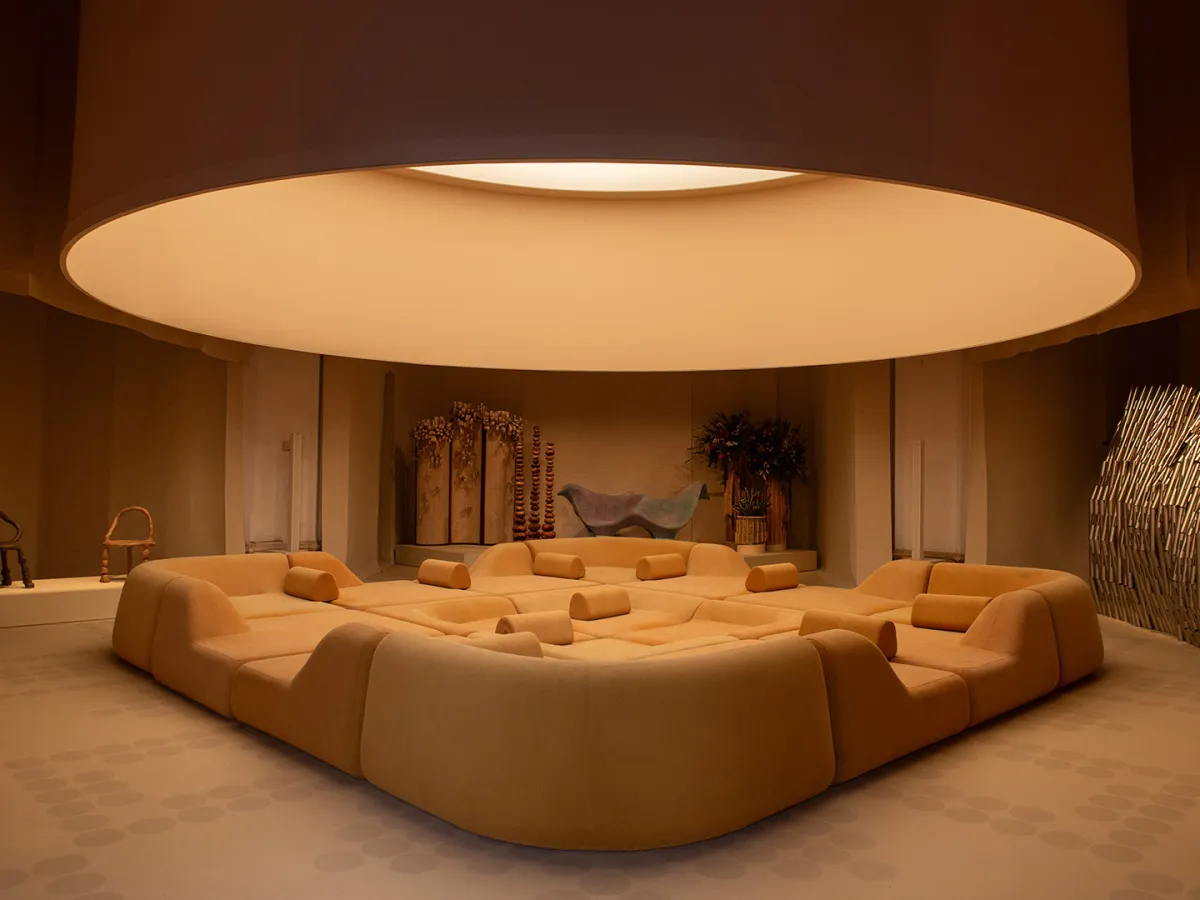 تصميم Haus Dari by Hall Haus، في معرض Salone del Mobile 2024 (الصورة من Design Space AlUla)