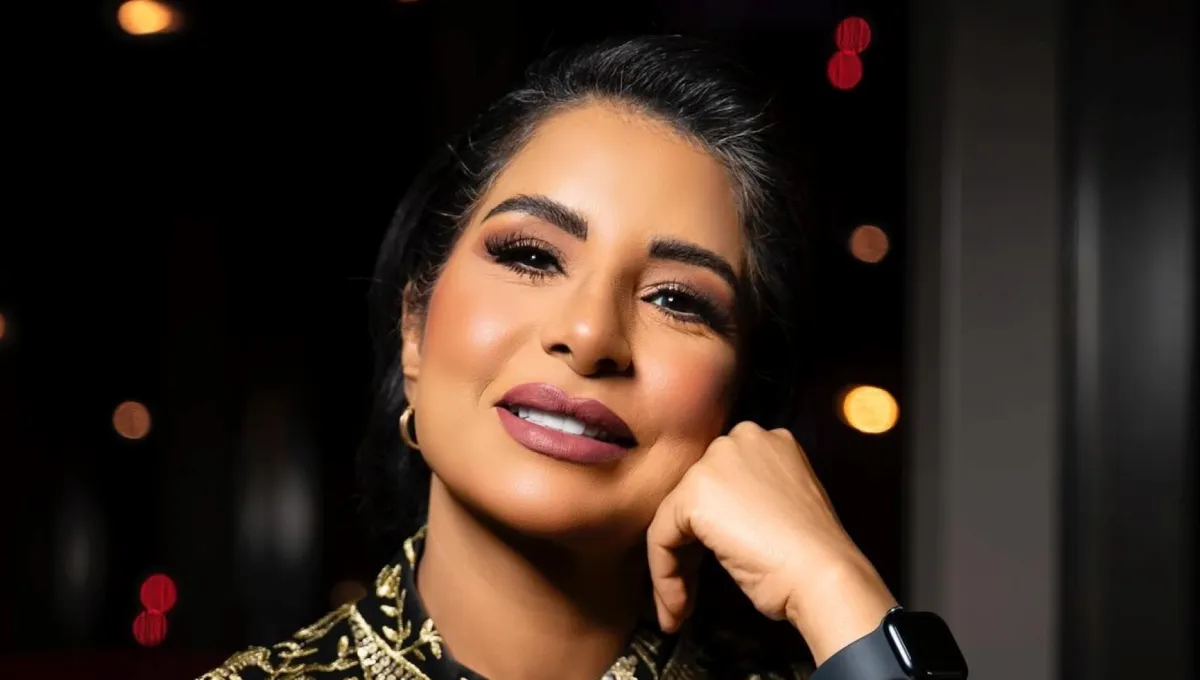 مي البلوشي -الصورة من حسابها على الانستغرام