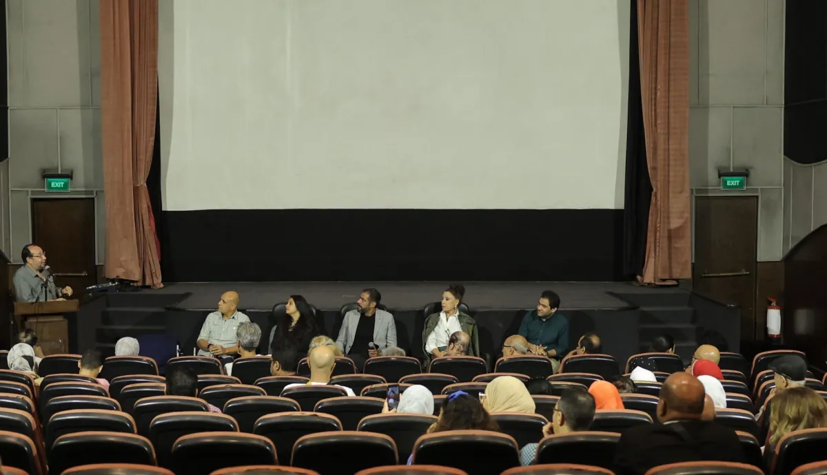 ندوة فيلم وش في وش بمهرجان جمعية الفيلم المصري -  تصوير يحيى أحمد