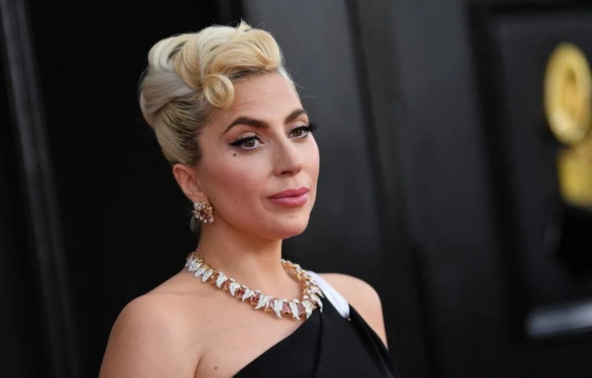 ليدي غاغا Lady Gaga في حفل الغرامي (مصدر الصورة:  ANGELA WEISS / AFP)