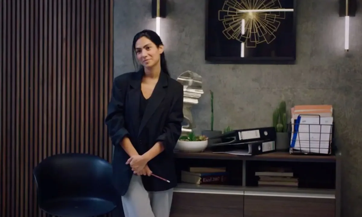 هدى المفتي في مسلسل مفترق طرق - الصورة من المركز الإعلامي للمسلسل