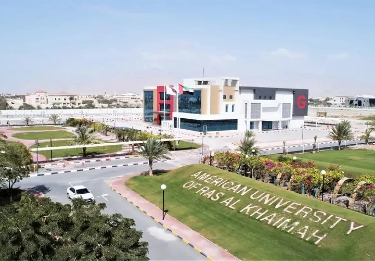 الجامعة الأمريكية في رأس الخيمة. الصورة من مكتب رأس الخيمة الإعلامي