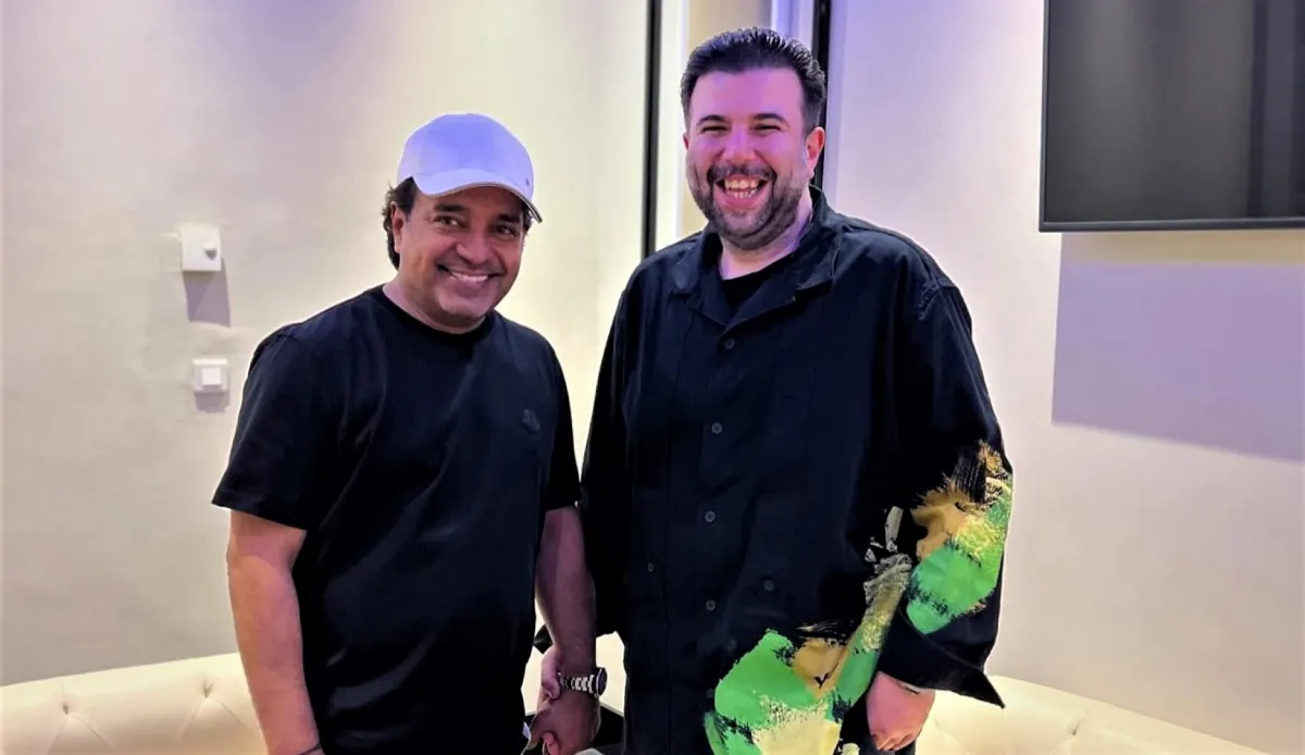 الأمير عبدالله بن سعد بن عبد العزيز آل سعود وراشد الماجد -الصورة من حساب الأمير عبدالله بن سعد بن عبد العزيز آل سعود على الانستغرام