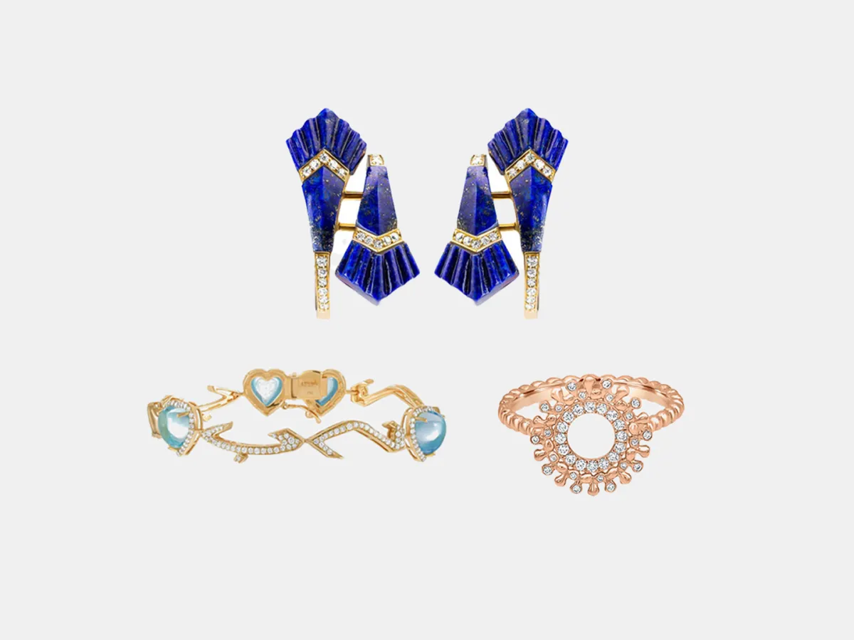 مجوهرات ذهب بتصاميم شرقية