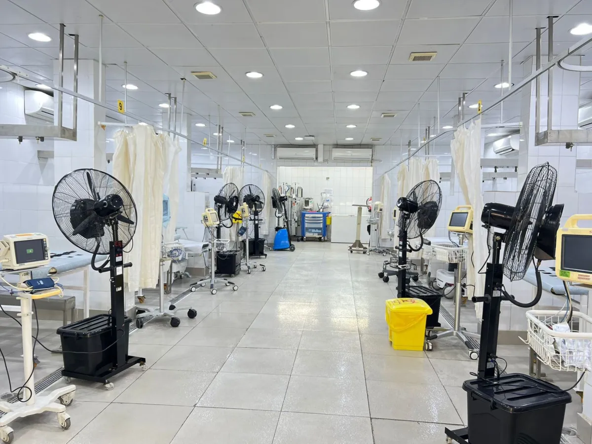 مركز متكامل لضربات الشمس والإجهاد الحراري