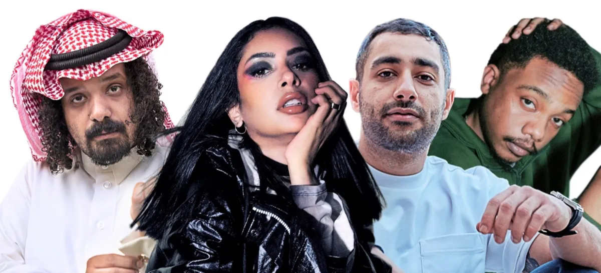 عدد من الفنانين- الصورة من المركز الاعلامي لـ ميدل بيست