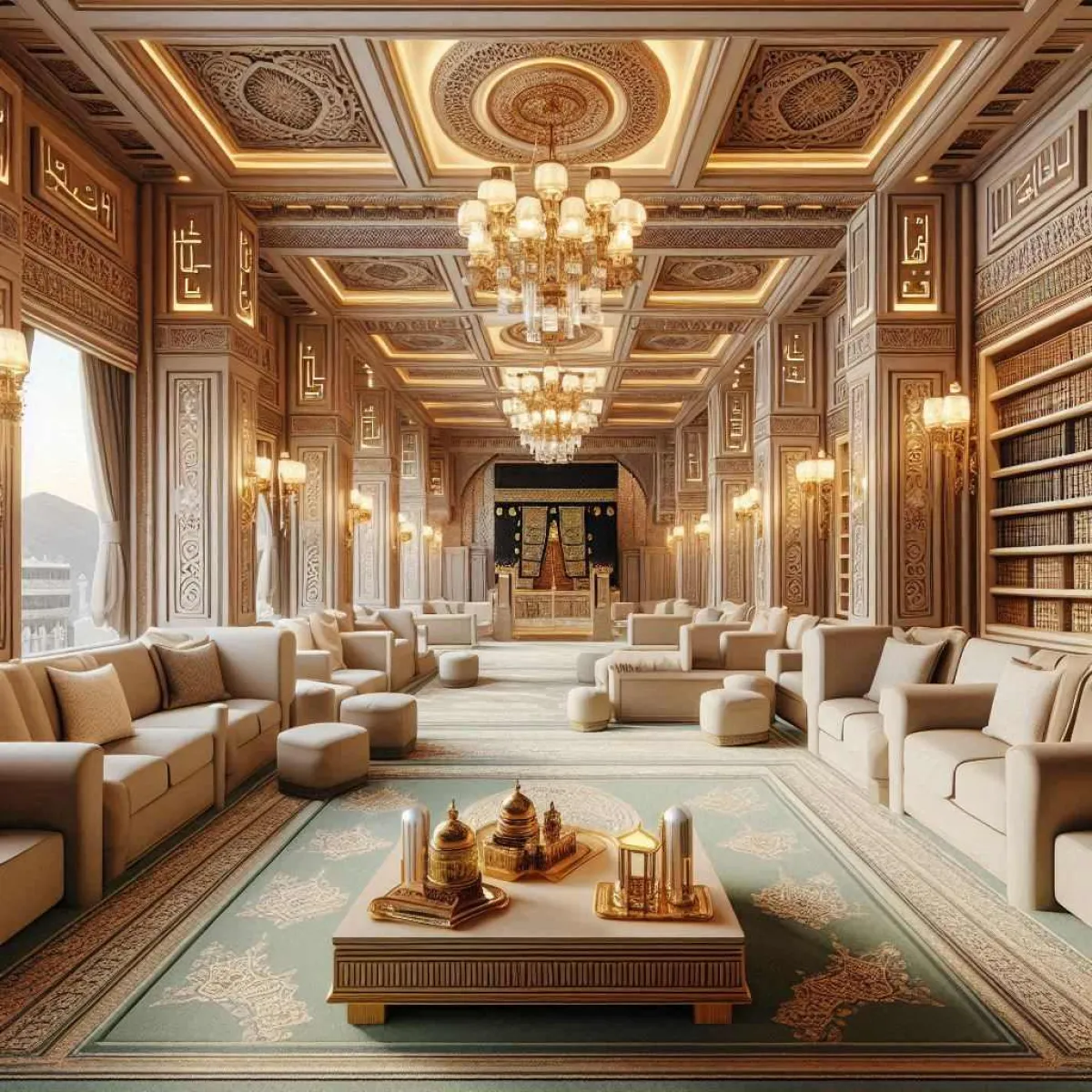 غرفة منزلية لاستقبال الحجاج