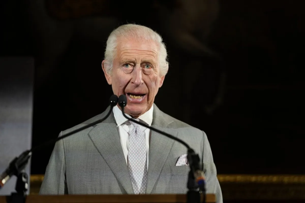 الملك تشارلز King Charles في حفل King's Foundation (مصدر الصورة: Kirsty Wigglesworth / POOL / AFP)