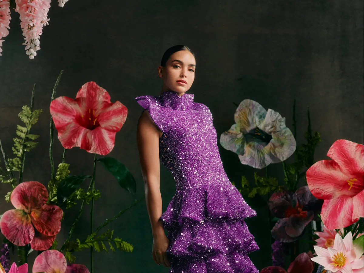 فستان من رودارتي Rodarte- الصورة من Launchmetrics/Spotlight ©