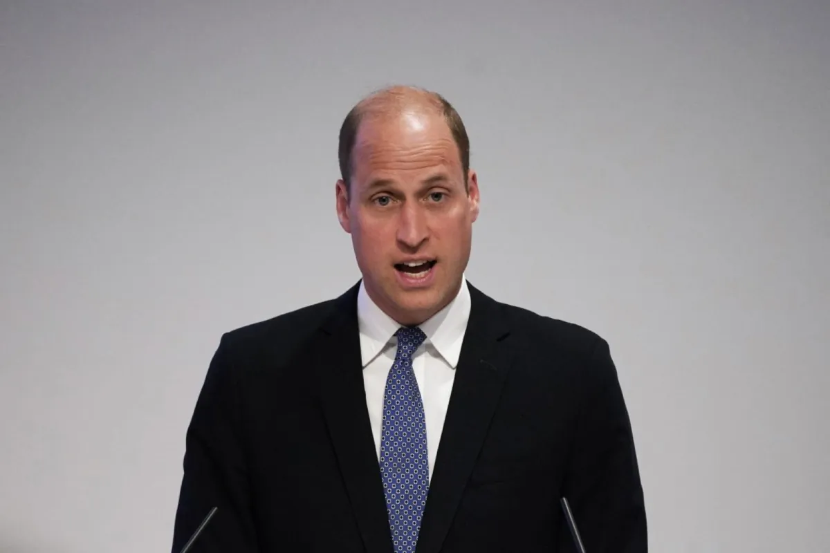 الأمير ويليام خلال حدث في الجمعية الملكية في لندن (Prince William during an event at the Royal Society in London). مصدر الصورة: Yui Mok / POOL / AFP