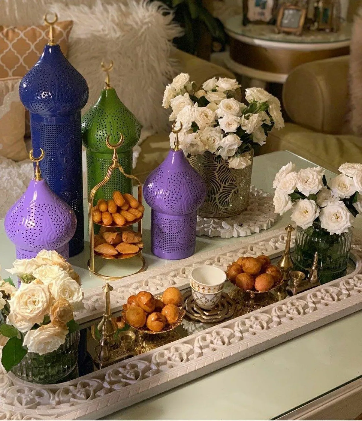 تزيين المنزل للاحتفال بالعيد   