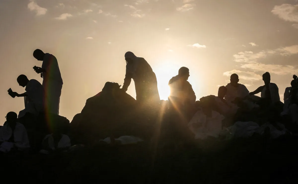 وقفة الحجاج بيوم عرفة - ( الصورة من AHMAD AL-RUBAYE AFP)