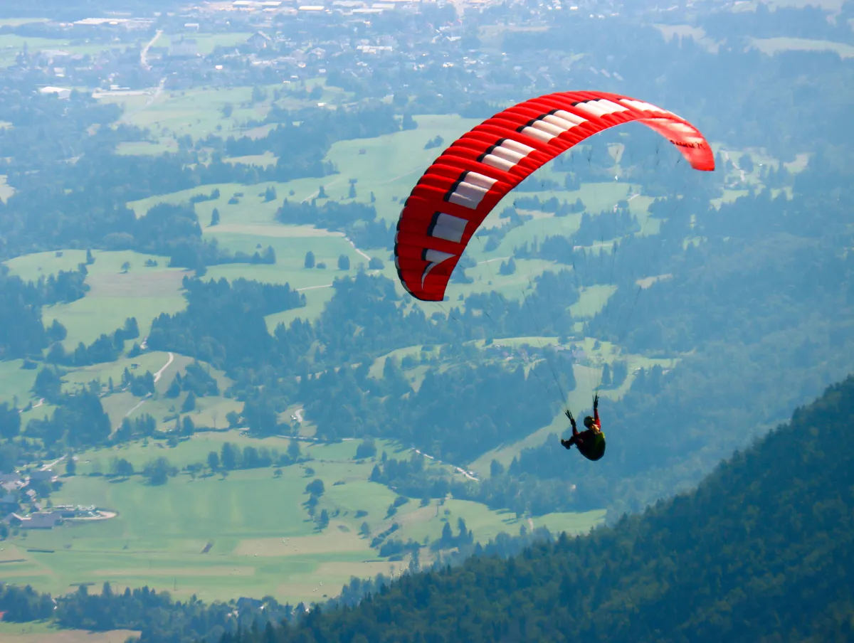 اختيار الوجهة السياحية المناسبة لممارسة رياضة القفز بالمظلات 
