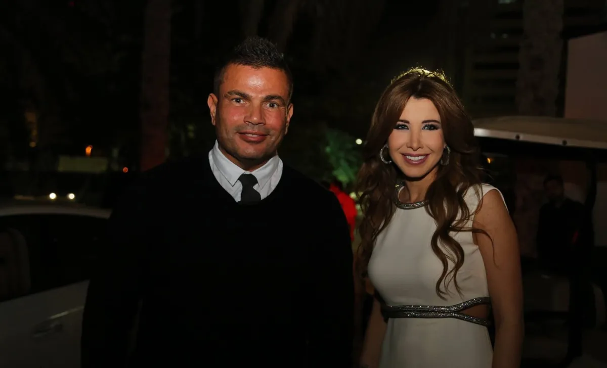 عمرو دياب ونانسي عجرم - صورة أرشيفية
