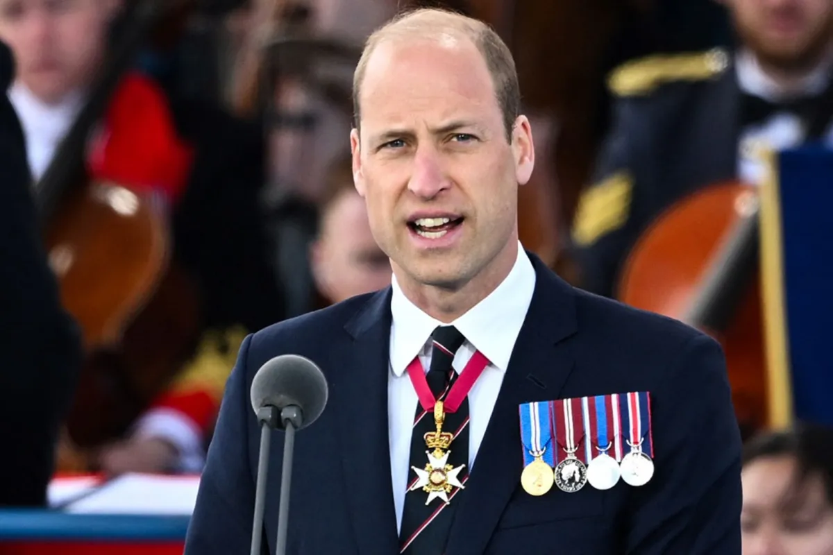 الأمير ويليام في بورتسموث بجنوب إنجلترا (Prince William in Portsmouth, southern England). مصدر الصورة: Leon Neal / POOL / AFP
