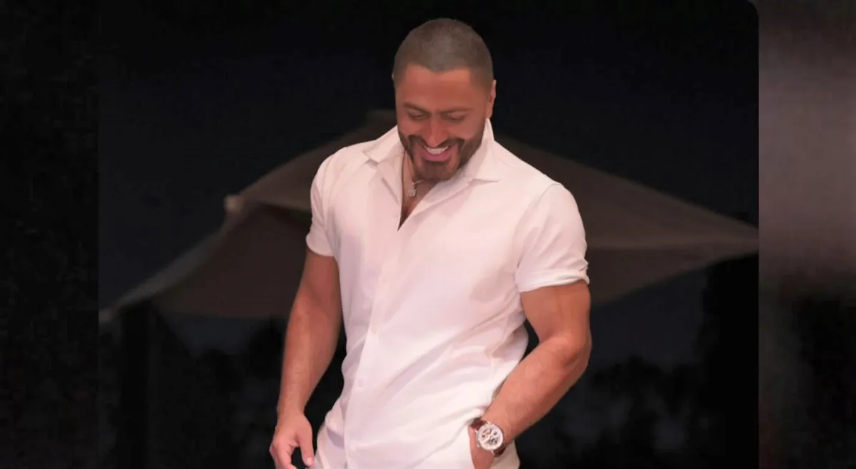 تامر حسني- الصورة من حسابه على الانستغرام