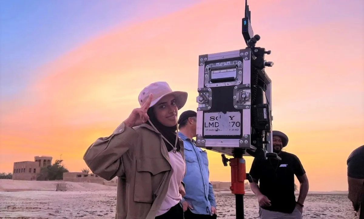 المخرجة الإماراتية زينب شاهين- الصورة من المصدر