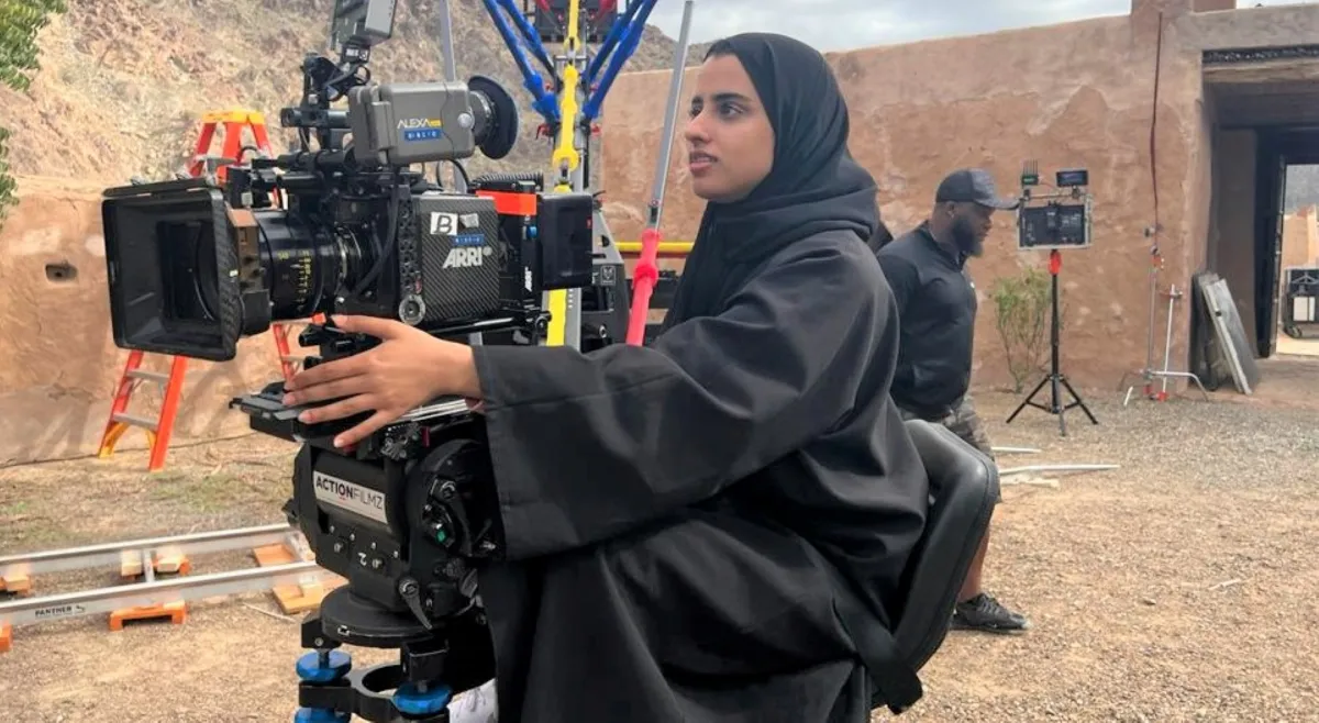 المخرجة الإماراتية زينب شاهين- الصورة من المصدر