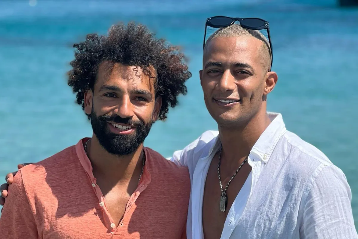 محمد رمضان ومحمد صلاح- الصورة من حساب الفنان محمد رمضان على إنستغرام 