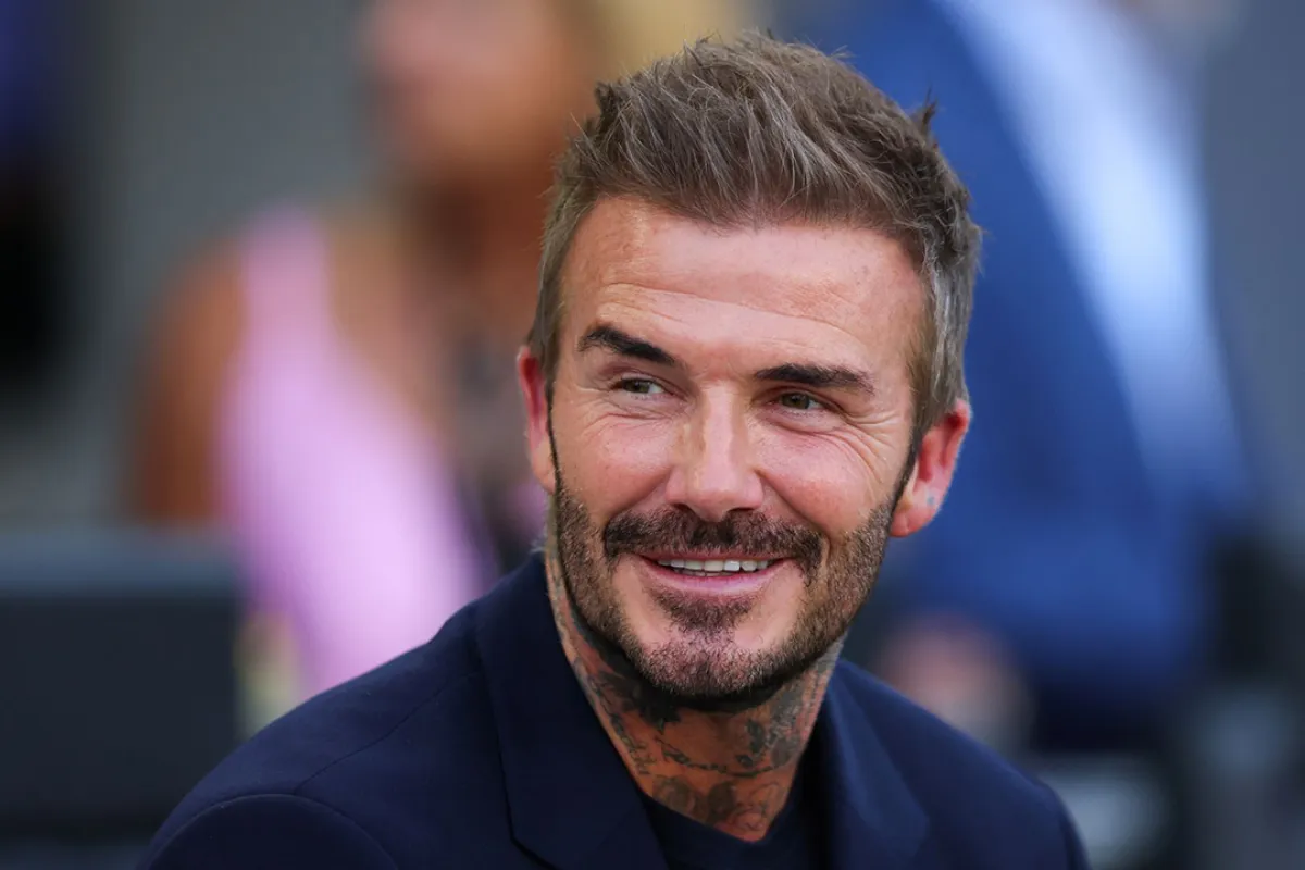 ديفيد بيكهام في ملعب تشيس في فورت لودرديل، فلوريدا (David Beckham at Chase Stadium in Fort Lauderdale, Florida). مصدر الصورة: Megan Briggs/Getty Images/AFP