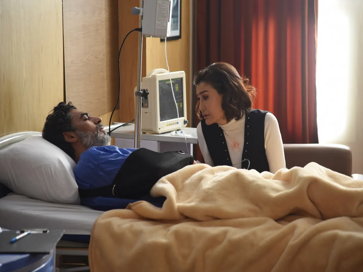 محمد علاء وغادة عبدالرازق من صيد العقارب - الصورة من المكتب الإعلامي للمتحدة